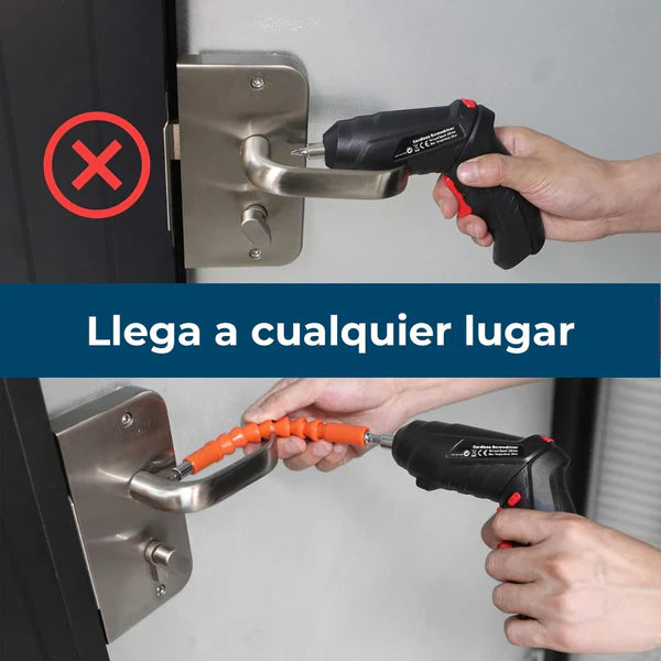 CLICKMASTER™ - KIT DESTORNILLADOR 47 piezas Eléctrico