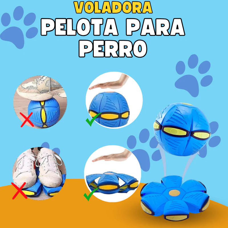 Pelota Voladora Con Luces Mascotas - PetBall™