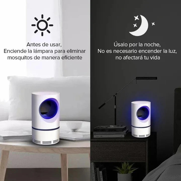 Lampara LED Anti Mosquitos y Moscas - AntiMosquito™