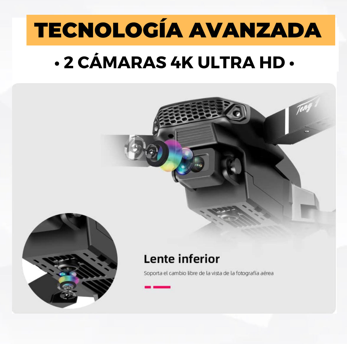 DronTech Pro™ 4K + MALETÍN GRATIS